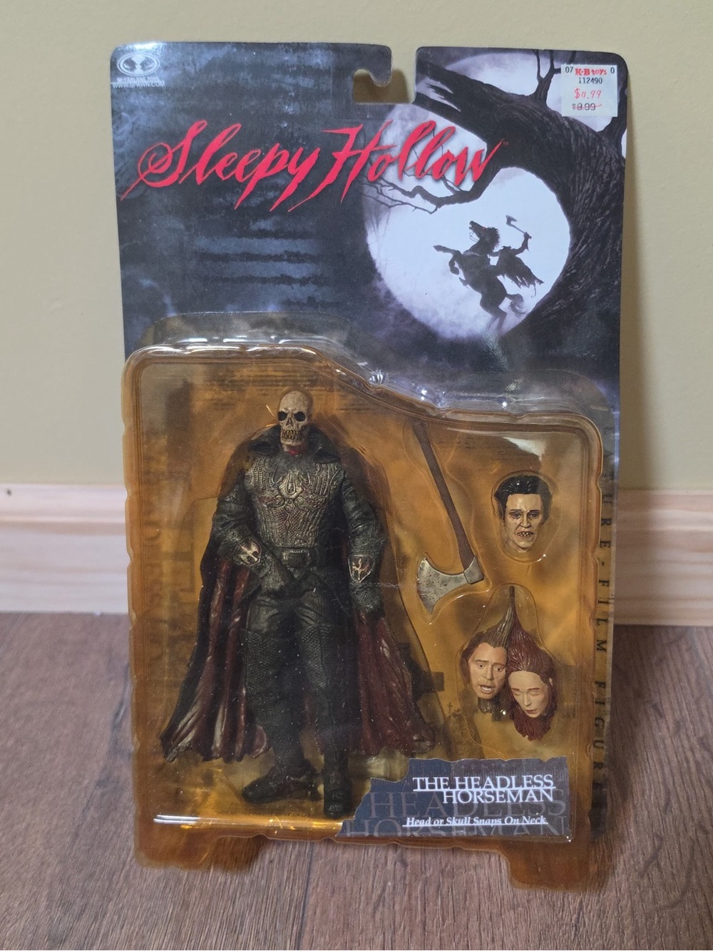 Sleepy Hollow Headless Horseman Figure - Black & Brown